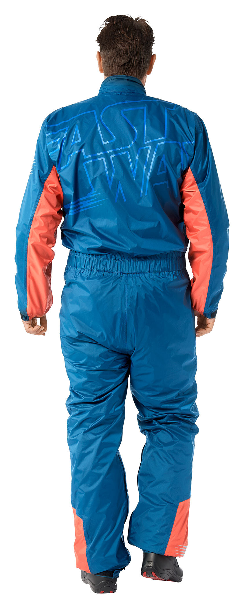 Costum Plouă Fastway - Impermeabil, Vizibilitate sporită