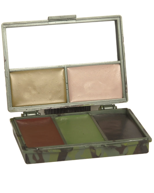 Cremă de Camuflaj Mil-Tec – 5 Culori, 26 ml, Woodland