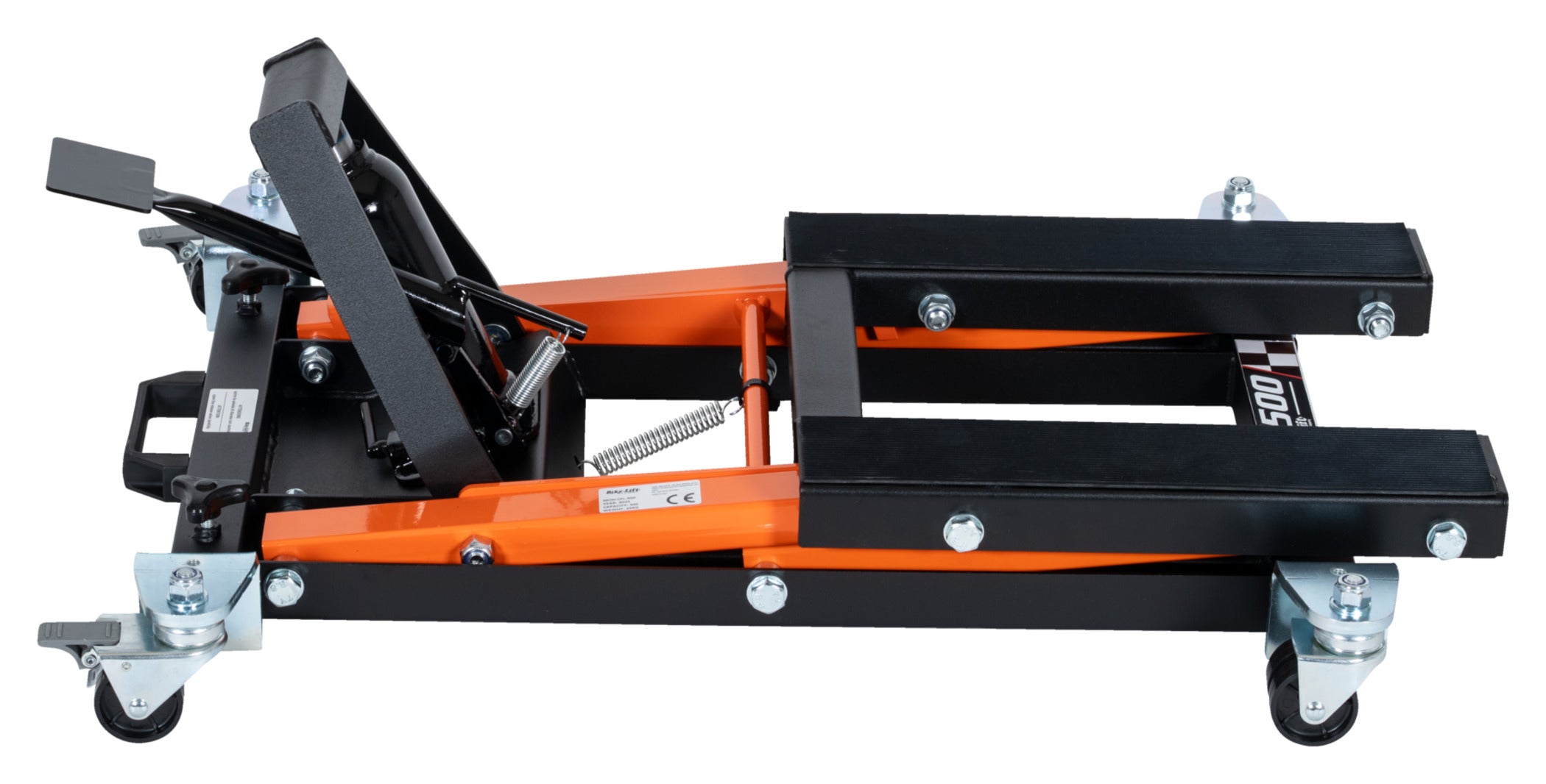 Cric Hidraulic Moto CFL-500 Louis - 500kg, 3 Poziții Siguranță