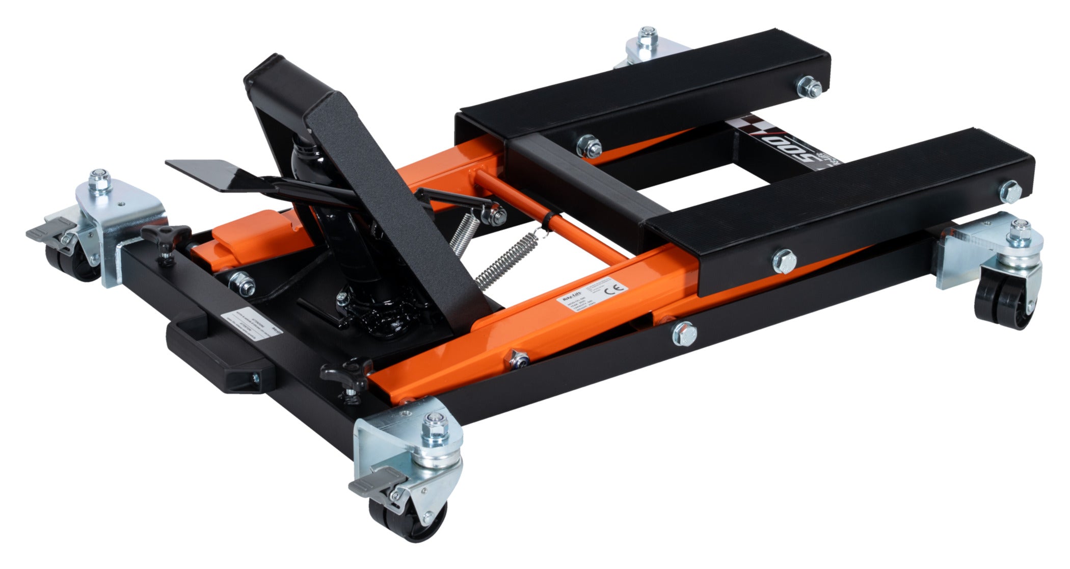 Cric Hidraulic Moto CFL-500 Louis - 500kg, 3 Poziții Siguranță