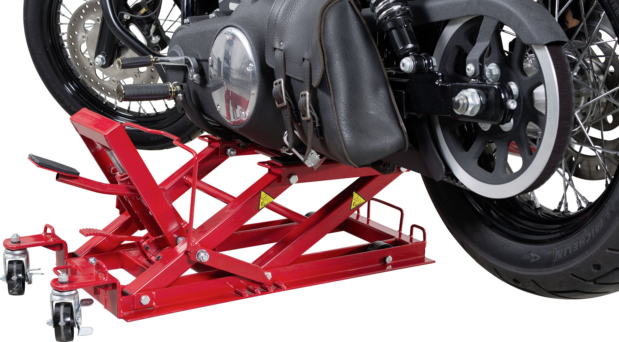 Cric Hidraulic Moto Rothewald - 400kg, Universal