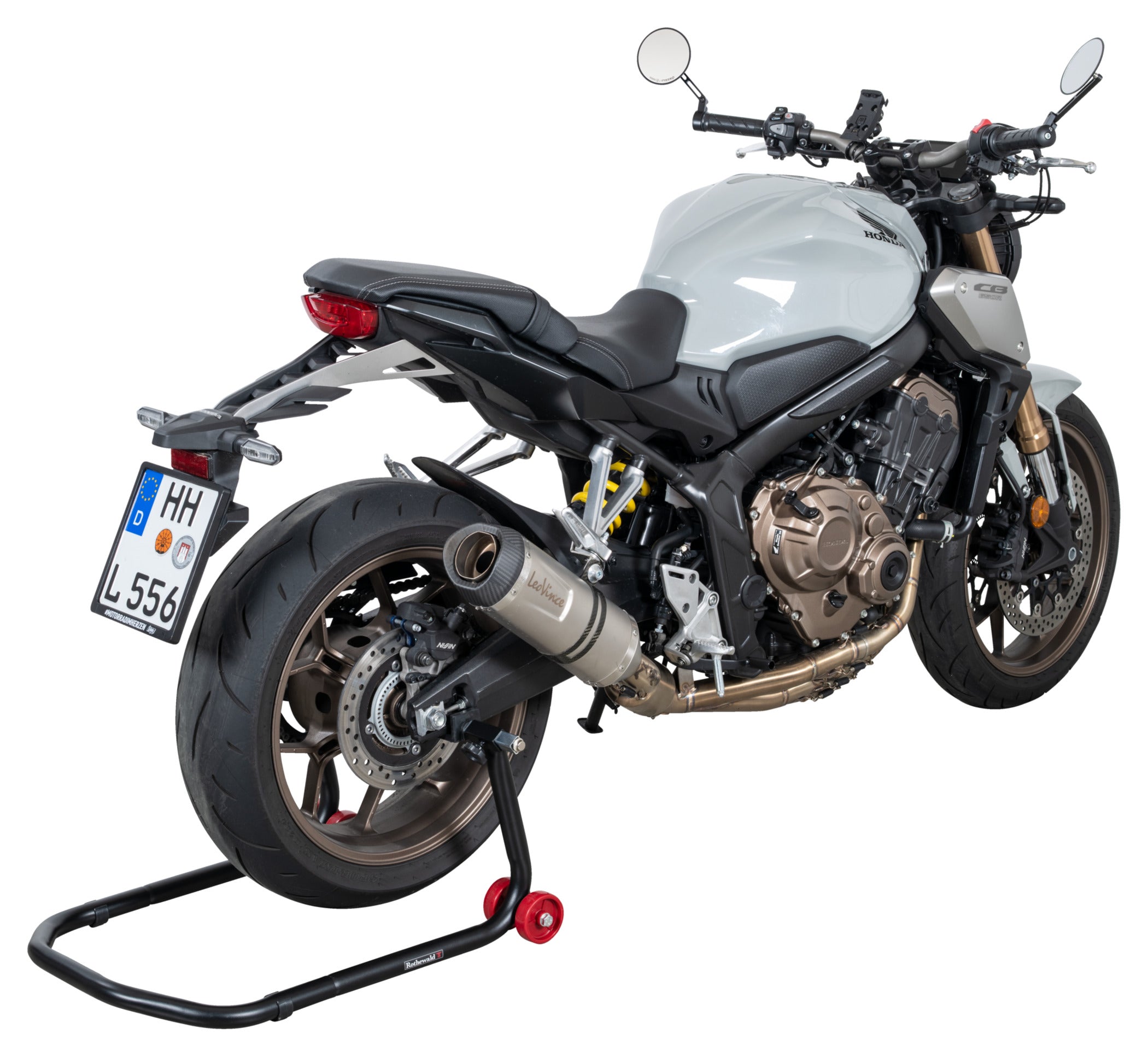 Cric Moto All-in-One Rothewald - Față & Spate, Universal
