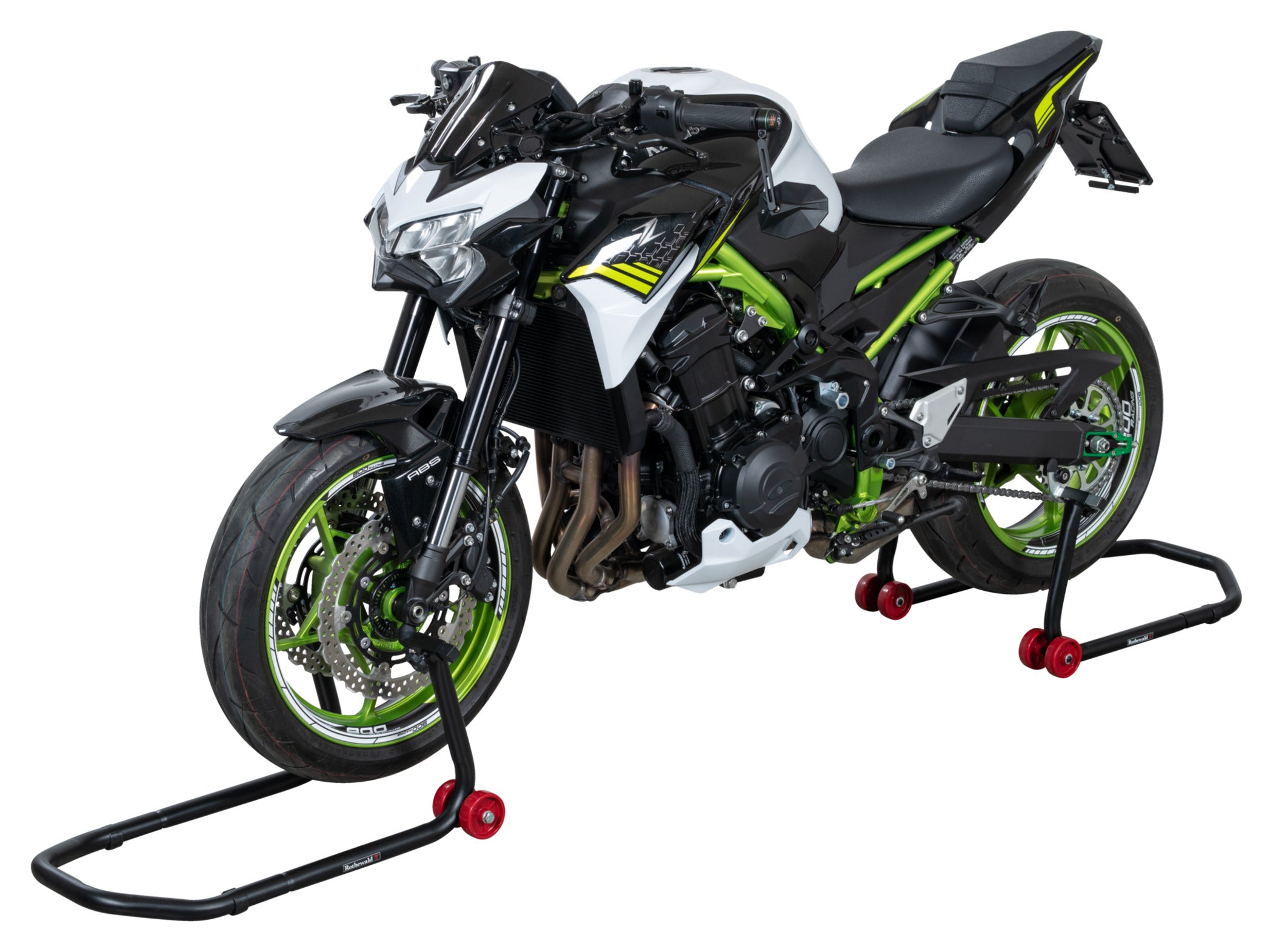 Cric Moto All-in-One Rothewald - Față & Spate, Universal