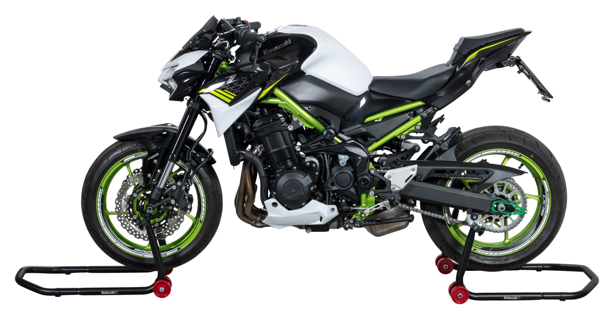 Cric Moto All-in-One Rothewald - Față & Spate, Universal