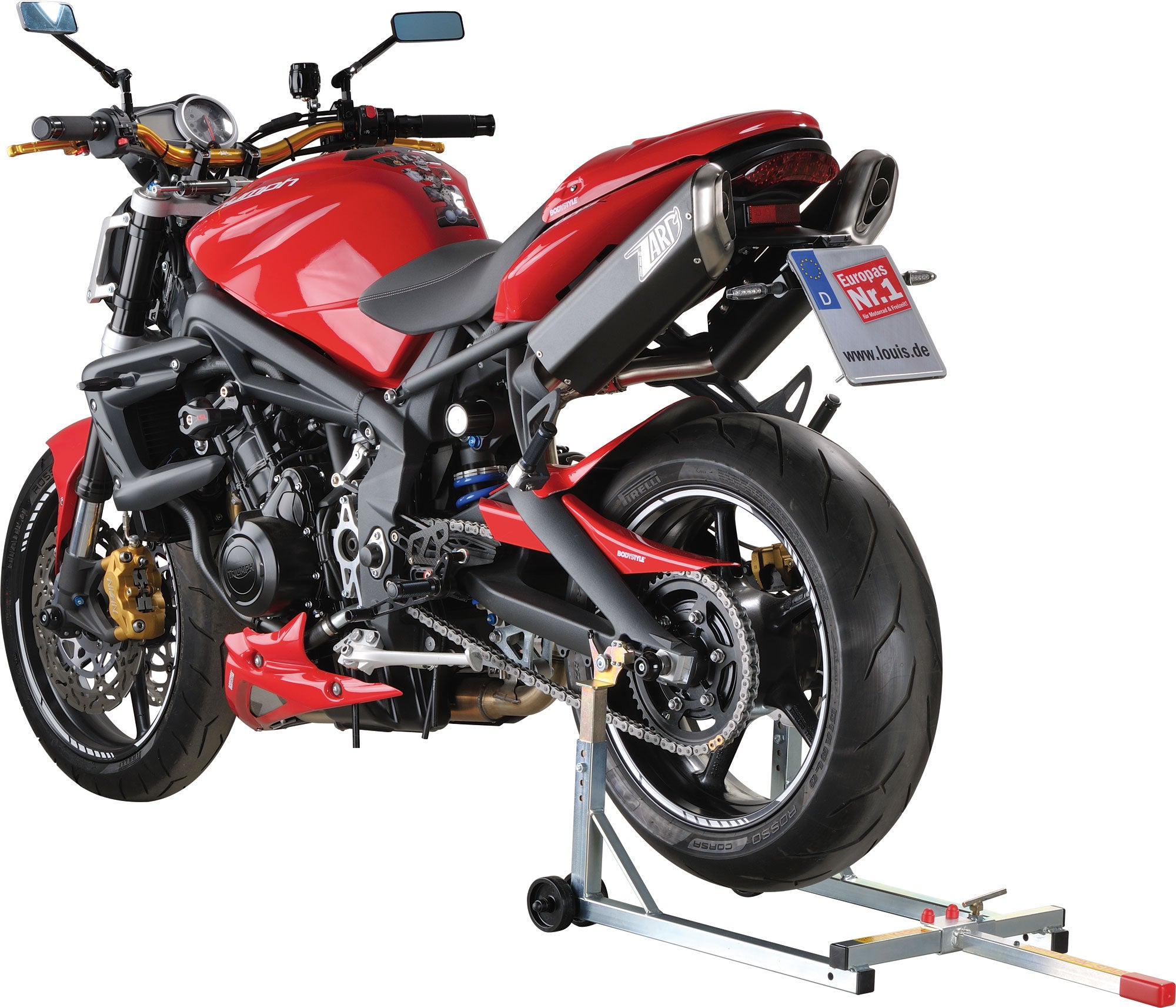 Cric Universal Moto KERN-STABI 2039 - Stabil și Ajustabil
