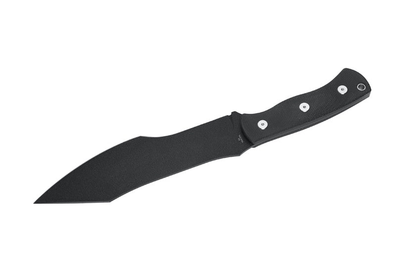 Cuțit Bushcraft-Survival D2 Negru Herbertz - Oțel D2, Mâner Micarta Robust