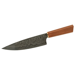 Cuțit Chef Herbertz COBANNUS - Damasc, Mâner Ergonomic Lemn Prun