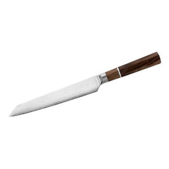 Cuțit de Carne Herbertz CJH - Damasc, Mâner Nuc, Lamă Fixă