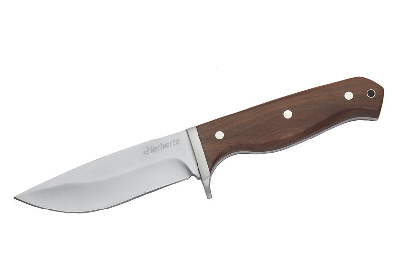 Cuțit de Curea Gürtelmesser Maro Herbertz - Oțel 440A, Mâner Rebenholz