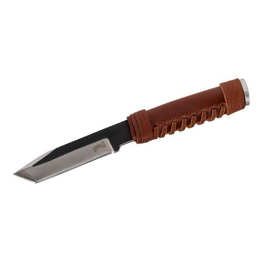 Cuțit de Curea Herbertz Gürtelmesser Maro - Oțel 420, Mâner Piele