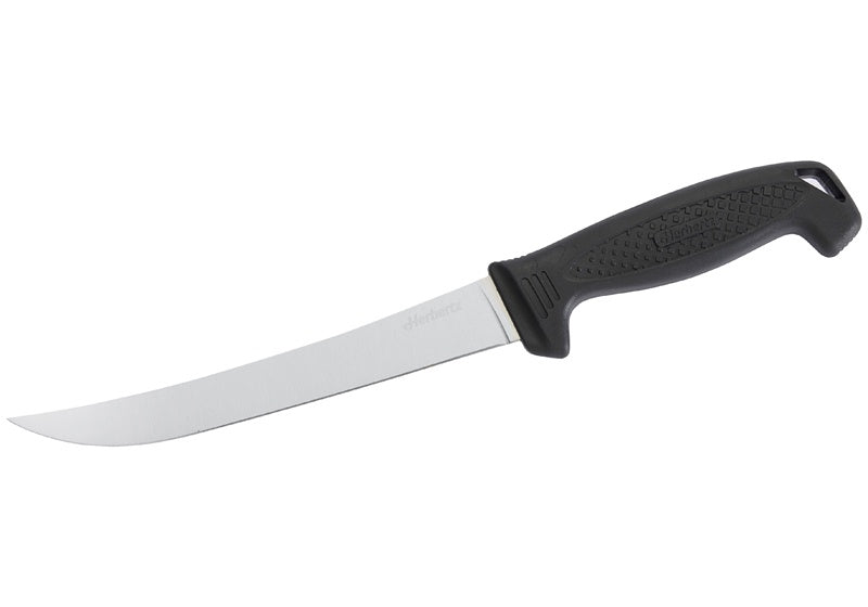 Cuțit Filet Herbertz Klassik Negru - Oțel 440 A, Lamă fixă