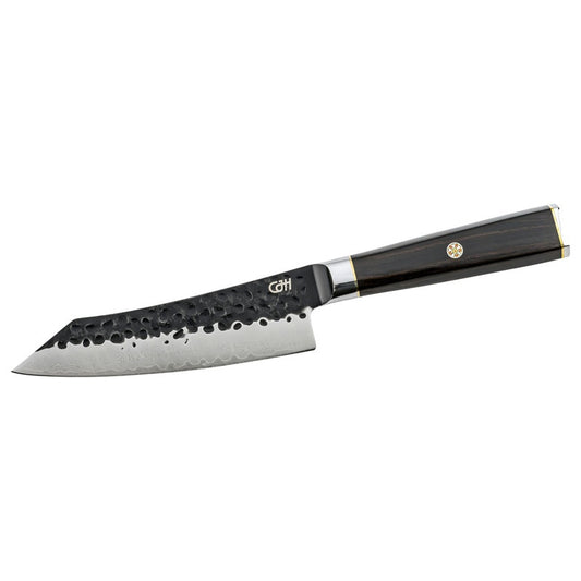 Cuțit Kiritsuke Mic Herbertz CJH - Damasc 67 Straturi, Mâner Abanos