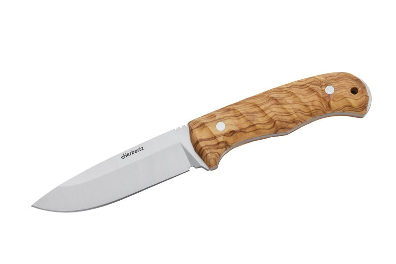 Cuțit Outdoor Olivenholz Herbertz - Oțel 14116, Mâner ergonomic din măslin