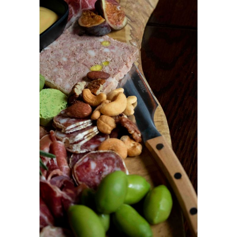 Cuțit Paté CHARCUTERIE Homeys - Oțel 3Cr13MoV, Mâner ergonomic din fag