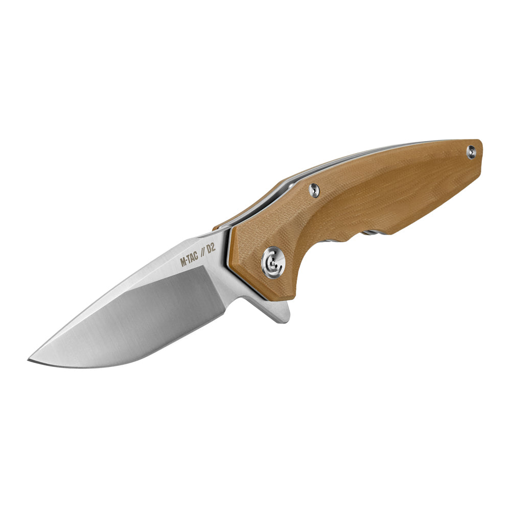 Briceag Type 20 M-Tac Maro – Lamă 9 cm Oțel D2, Mâner G10 - poza 5