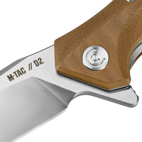 Briceag Type 20 M-Tac Maro – Lamă 9 cm Oțel D2, Mâner G10 - poza 8
