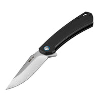 Briceag Type 23 M-Tac Negru – Lamă 9,3 cm Oțel D2, Plăsele G10 - poza 2