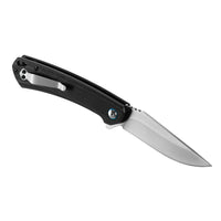 Briceag Type 23 M-Tac Negru – Lamă 9,3 cm Oțel D2, Plăsele G10 - poza 6