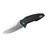 Briceag Type 24 M-Tac – Lamă 8,5 cm Oțel D2, Mâner Carbon și Titan - poza 4