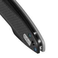 Briceag Type 24 M-Tac – Lamă 8,5 cm Oțel D2, Mâner Carbon și Titan - poza 8