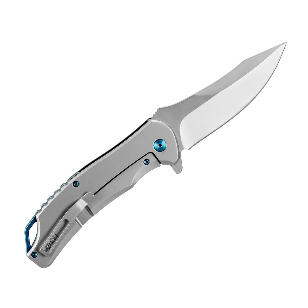 Briceag Type 26 M-Tac Negru/Titan – Lamă 10 cm Oțel D2, Mâner G10 și Titan - poza 4
