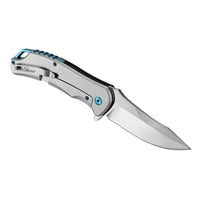 Briceag Type 26 M-Tac Negru/Titan – Lamă 10 cm Oțel D2, Mâner G10 și Titan - poza 6