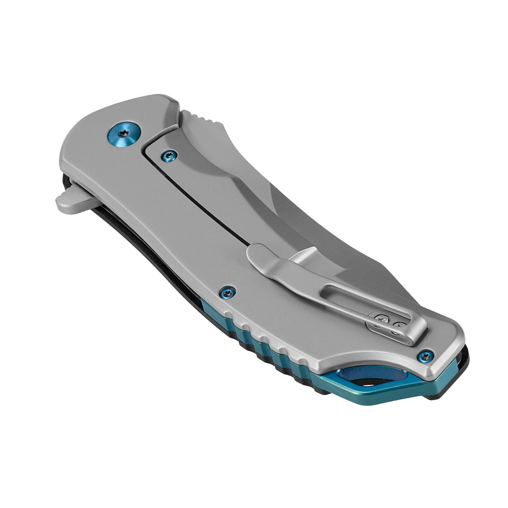 Briceag Type 26 M-Tac Negru/Titan – Lamă 10 cm Oțel D2, Mâner G10 și Titan - poza 7