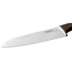 Cuțit Santoku CERES WA Herbertz - Oțel X50CrMoV15, Mâner Nuc Eleganta