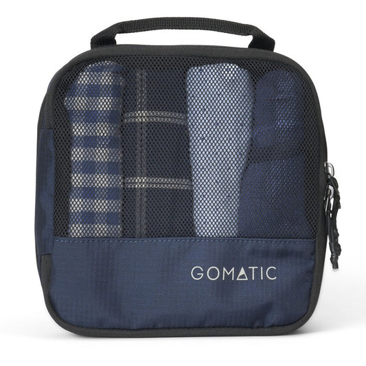 Cub de Ambalare Gomatic PACKING CUBE SMALL Navy Herbertz - Poliester, Organizare Compactă