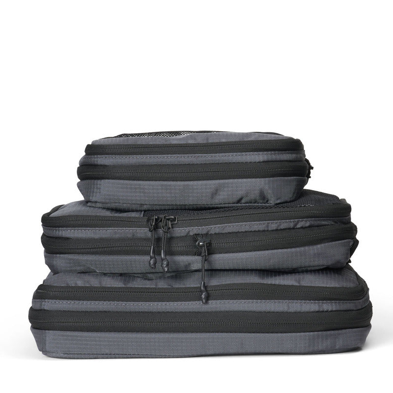Cub de Organizare Gomatic PACKING CUBE LARGE Gri Herbertz - Poliester, Extensibil & Rezistent