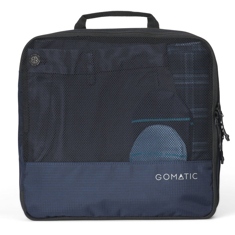 Cub de Organizare Gomatic PACKING CUBE LARGE Navy Herbertz - Poliester, Compresie Eficientă
