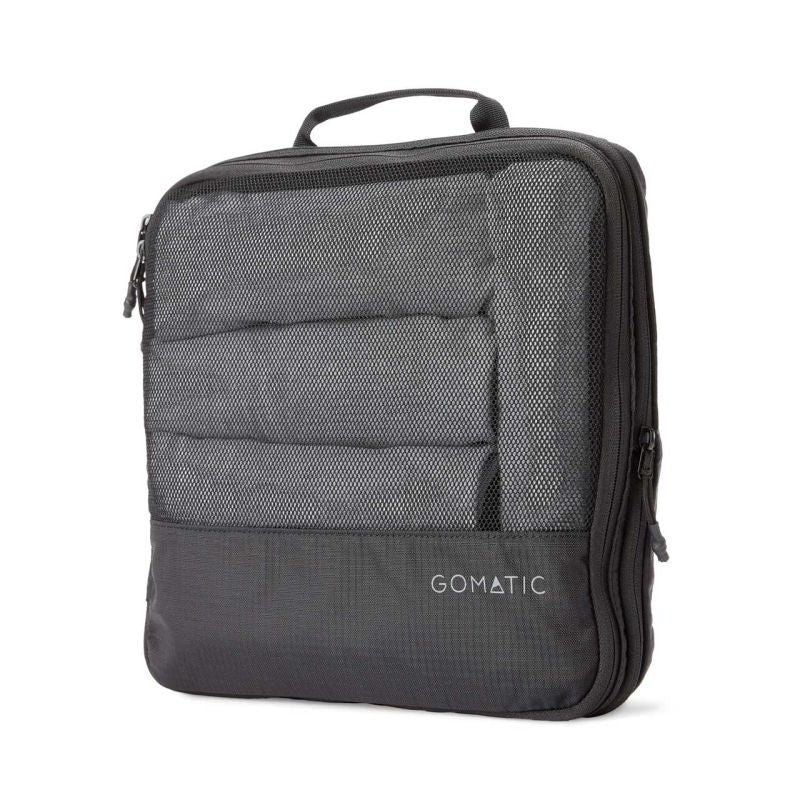 Cuburi de Compresie GOMATIC COMPRESSION Packing Cubes Mare Negru - Nailon, Rezistente, Optimizare Spațiu