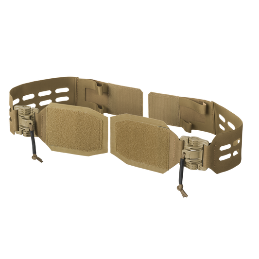 Cummerbund Helikon-Tex Skeletonized Slim Maro Coyote cu Sistem MOLLE/PALS