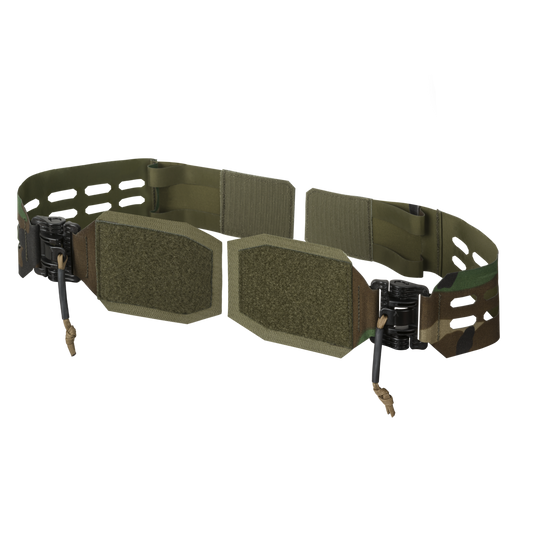 Cummerbund Skeletonizat Helikon-Tex Slim Woodland cu ROC® 40mm