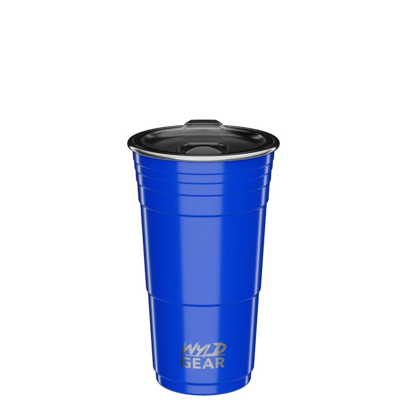 CUPĂ Termo WYLD CUP 16 OZ Royal Blue Herbertz - Inox, Izolație Dublă