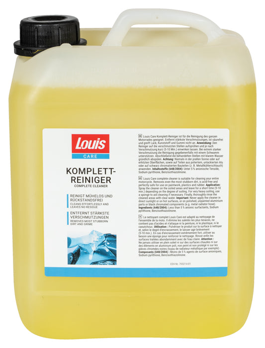 Curățitor Complet Moto Louis Care 5L - Fără Acid, Curățare Ușoară