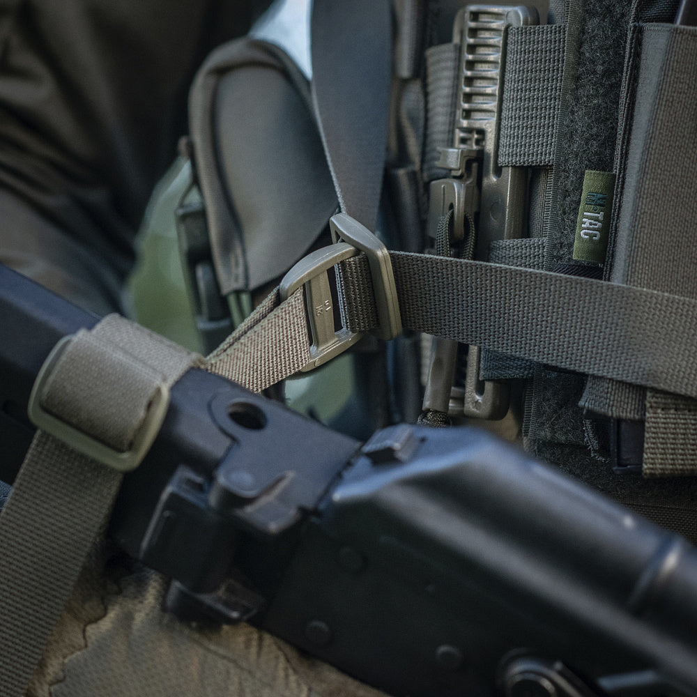 Curea Armă Tactică Trei Puncte M-Tac - Ranger Green