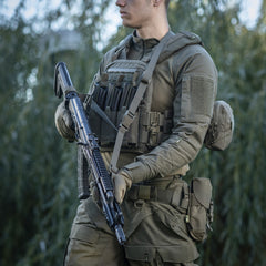 Curea Armă Tactică Trei Puncte M-Tac - Ranger Green