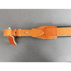 Curea Armă Piele ARROW INT. - Antialunecare, Maro 30mm - 4