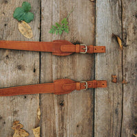 Curea de Armă Tapel Model 2C Maro Roșcat – Piele Naturală, Design Ergonomic - poza 2