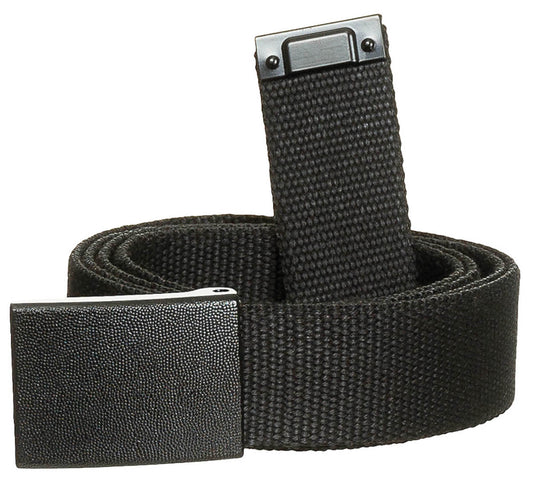 Curea BW Neagră MFH - Textilă, Reglabilă 130cm