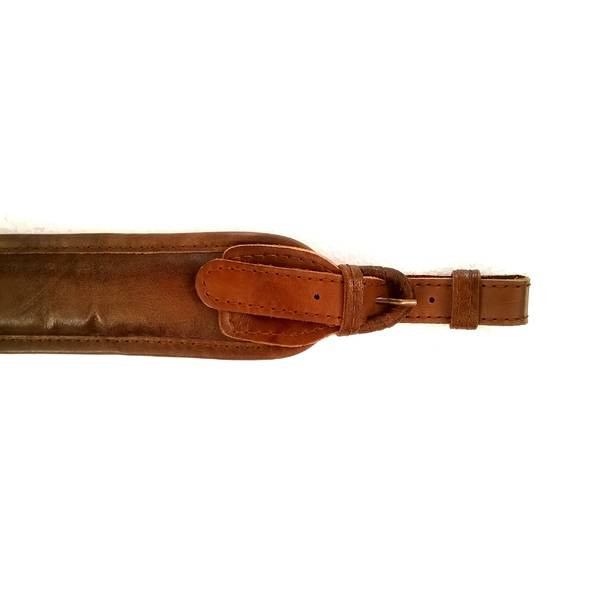 Curea Carabina Blaser ARROW INT. - 2 Posturi, Piele Naturala Maro - 3