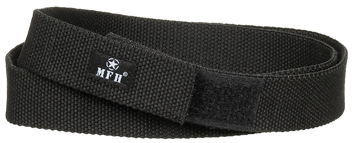 Curea cu Scai 3.2 cm Neagra MFH - 100% Nylon, Inchidere Velcro
