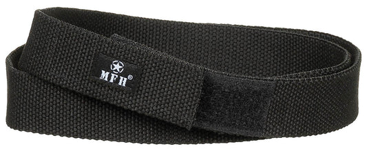 Curea cu Scai 3.2 cm Neagra MFH - 100% Nylon, Inchidere Velcro