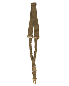 Curea de Armă Mil-Tec 1-Point cu Bungee – 4 cm, Coyote
