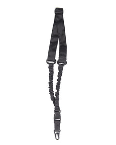 Curea de Armă Mil-Tec Basic 1-Point cu Bungee – 4 cm, Neagră
