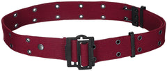 Curea Militara Franz. Lochkoppel Bordeaux - 5cm, Ajustabila
