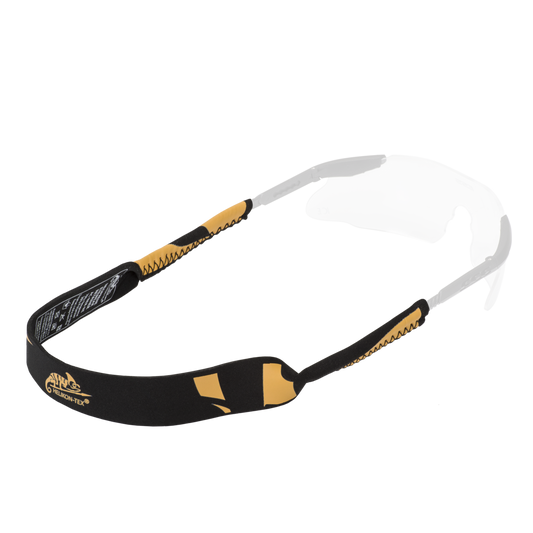 Curea Ochelari Neopren Helikon-Tex Rezistentă la Umiditate Negru/Portocaliu