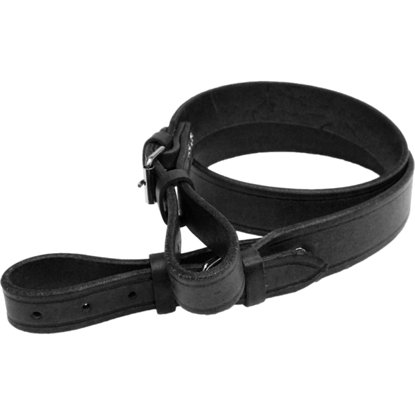 Curea Piele Armă Arrow INT. 30mm Neagră - Confort & Siguranță