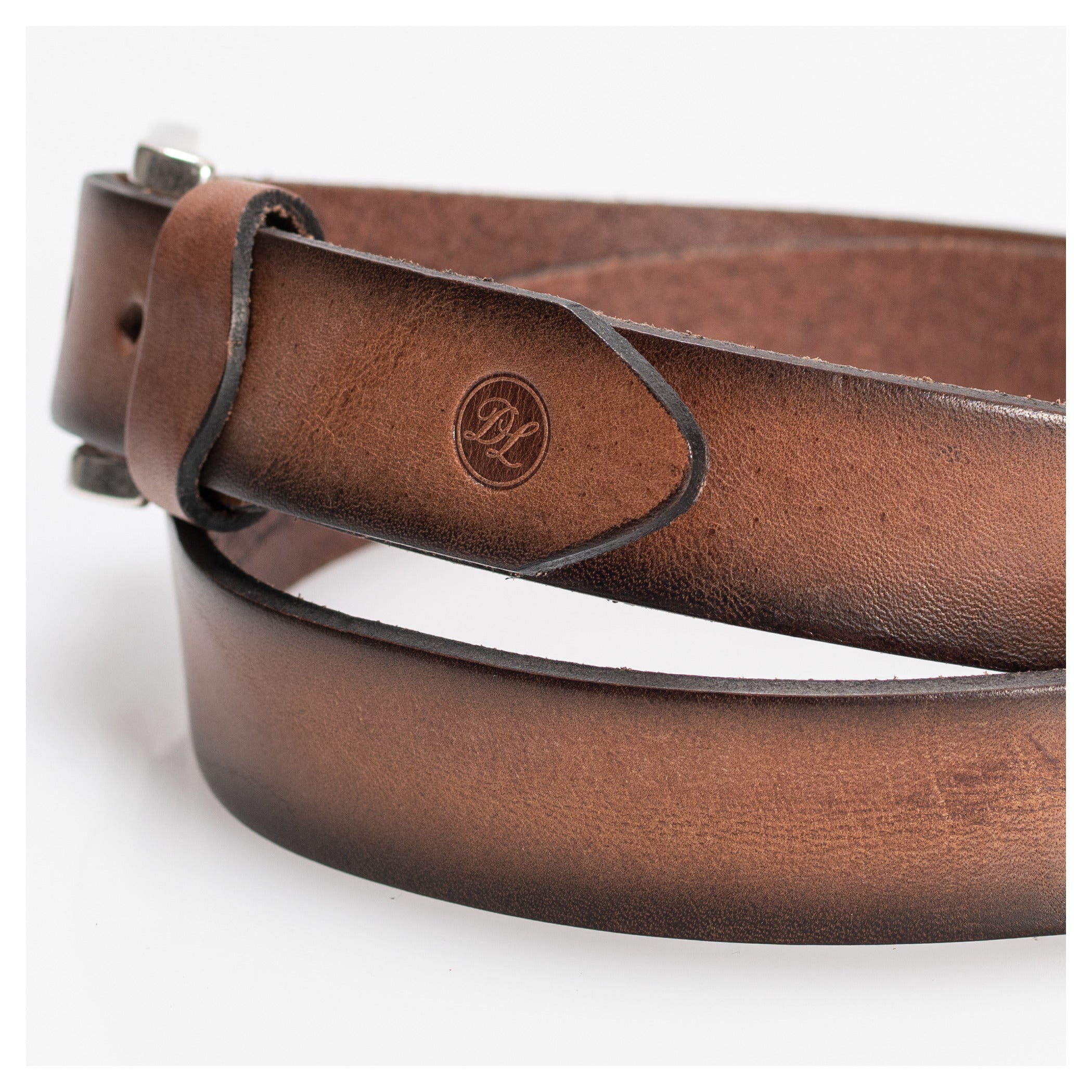 Curea Piele Damă Detlev Louis DL-AC-3 - Cognac, Eleganță Moto
